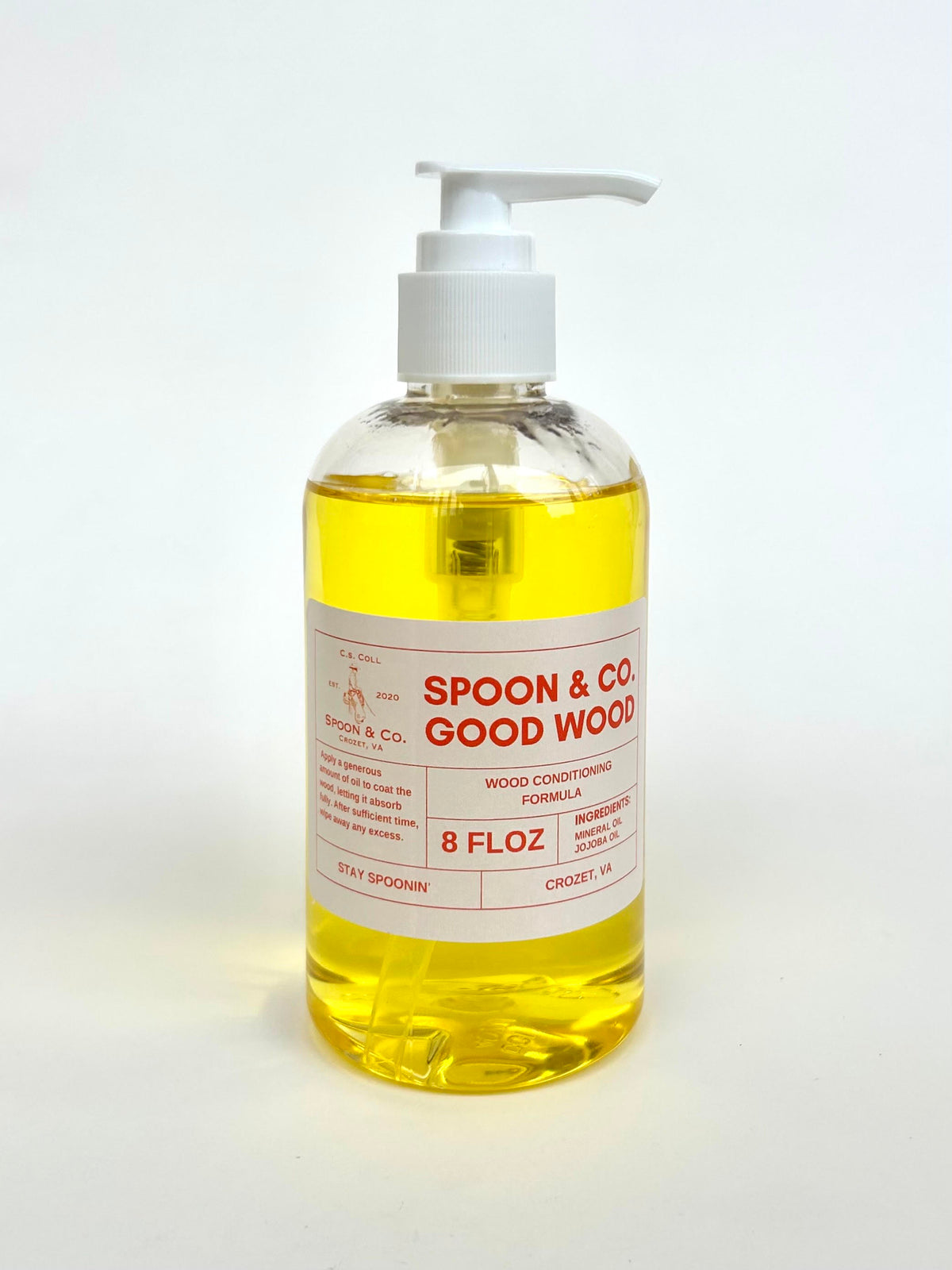 Good Wood Spoon Oil - 8 oz. – C.S. Spoon & Co.
